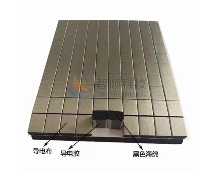 導(dǎo)電布包裹泡棉
